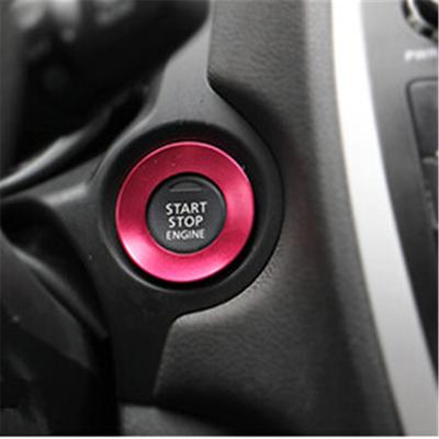 Car Ignition Key Hole Ring Decoration for Mitsubishi ASX Outlander Lancer Evolution Pajero Eclipse Grandis FORTIS Zinger Mirage