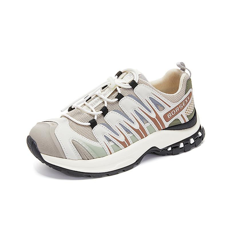 Suction film sole women's shoes dad shoes sports shoes autumn new versatile shoes children's platform casual color matching shoes