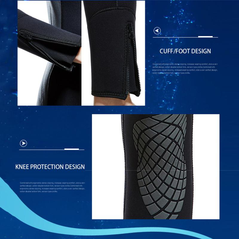 New 5MM Women One Piece Hooded ZCCO Wetsuit With Front Zipper Hood Thickened Warmth And Cold Proof Surfing Snorkeling Wetsuit