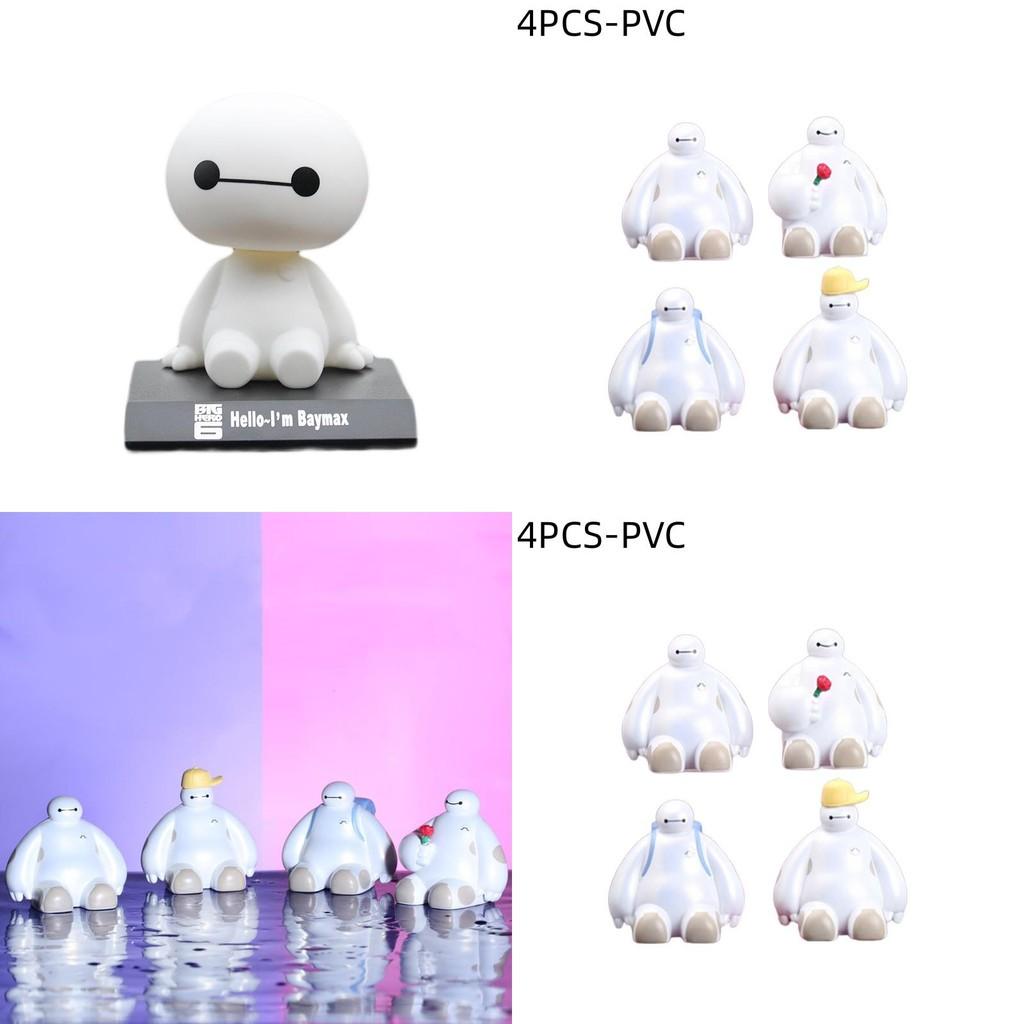 Cute Baymax Car Bobblehead For Dashboard Decoration And Gift Giving