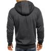 Men's Hot-Selling Zip-Up Fleece Hoodie Jacket