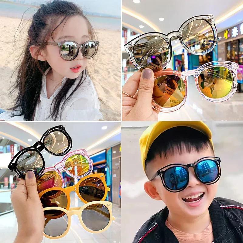 Fashion Sunglasses For Kids Square Children Sunglasses Boy Girl Stylish Goggles Baby Student Eyeglasses Party Eyewear