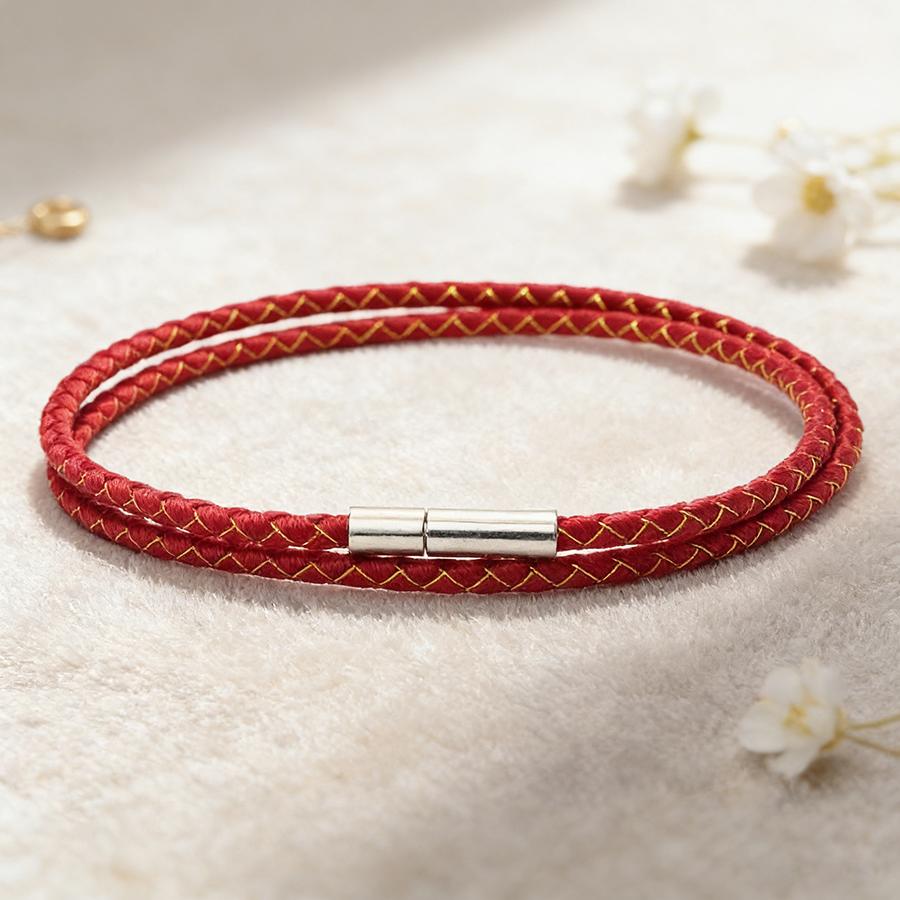 

New Fashion Women Bracelet Grade A 2mm String 5 Colors Available Casual Versatile Sports Sweat Absorbing Accessories Pulseria