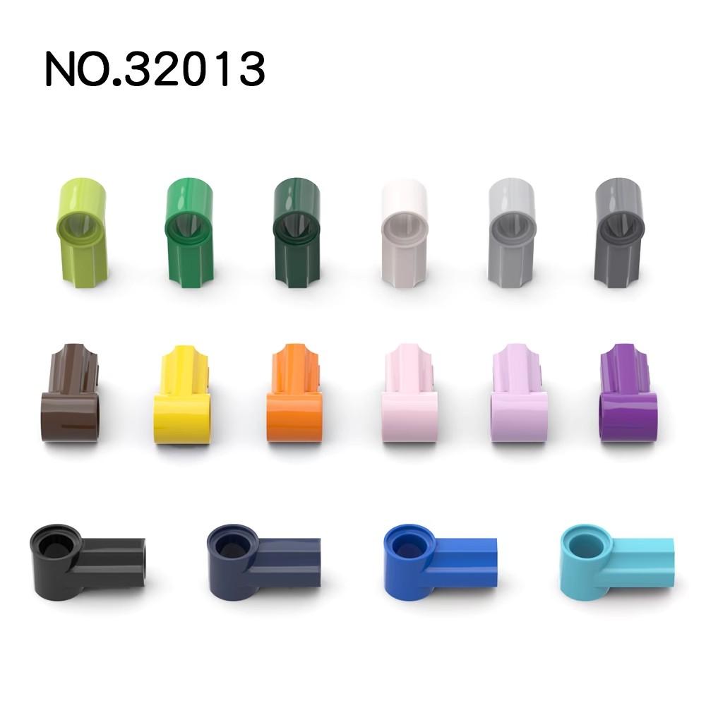 20pcs MOC Parts 32013 High-tech Axle Pin Connector Angled #1 Compatible Brick DIY Assmble Building Blocks Particle Kid Brain Toy
