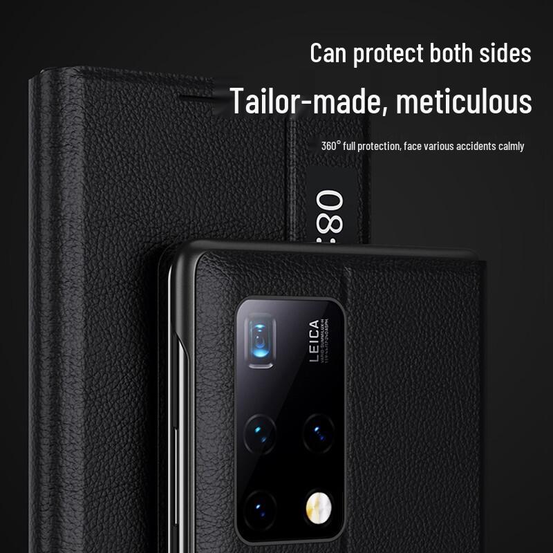 KOOLIFE Premium Leather Protective Cases for Huawei Foldable Phones