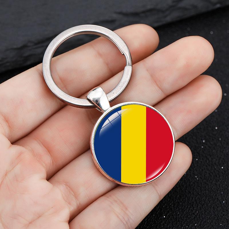 European Cup & World Cup National Flag Keychain Ornaments