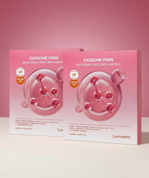 Lumiderm Exosome PDRN Осветляющая увлажняющая маска-патч (10 листов) NONE