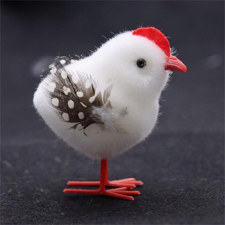 Cute Easter Toy Handmade Chick Animal Cute Easter Figurine Table Decors