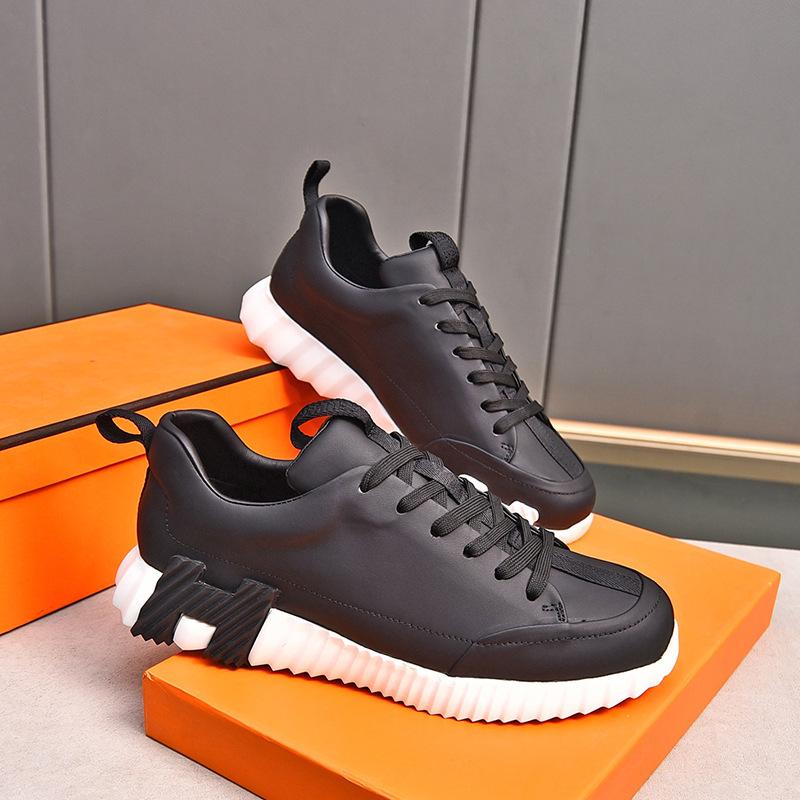 Europäischer & Amerikanischer Stil Herren Freizeit Dicke Sohle Weiße Sportschuhe