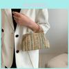 Stylish Urban Chic Woven Handbag 2023 Trendy Soft Woolen Mini Bag For Women