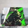 Zoros Vintage Tattoo Ornament Art Flannel Blanket Autumn Warm Throw Blanket for Kids Living Room Comfortable Sofa Bed Cover