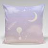 Night Sky Moon Print Bedroom Bedside Tatami Back Pillowcase Small Fresh Pillow Case Student Nap Pillow