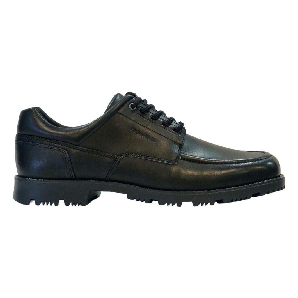Nicholas Deakins Mens Leather Moc Toe Shoes
