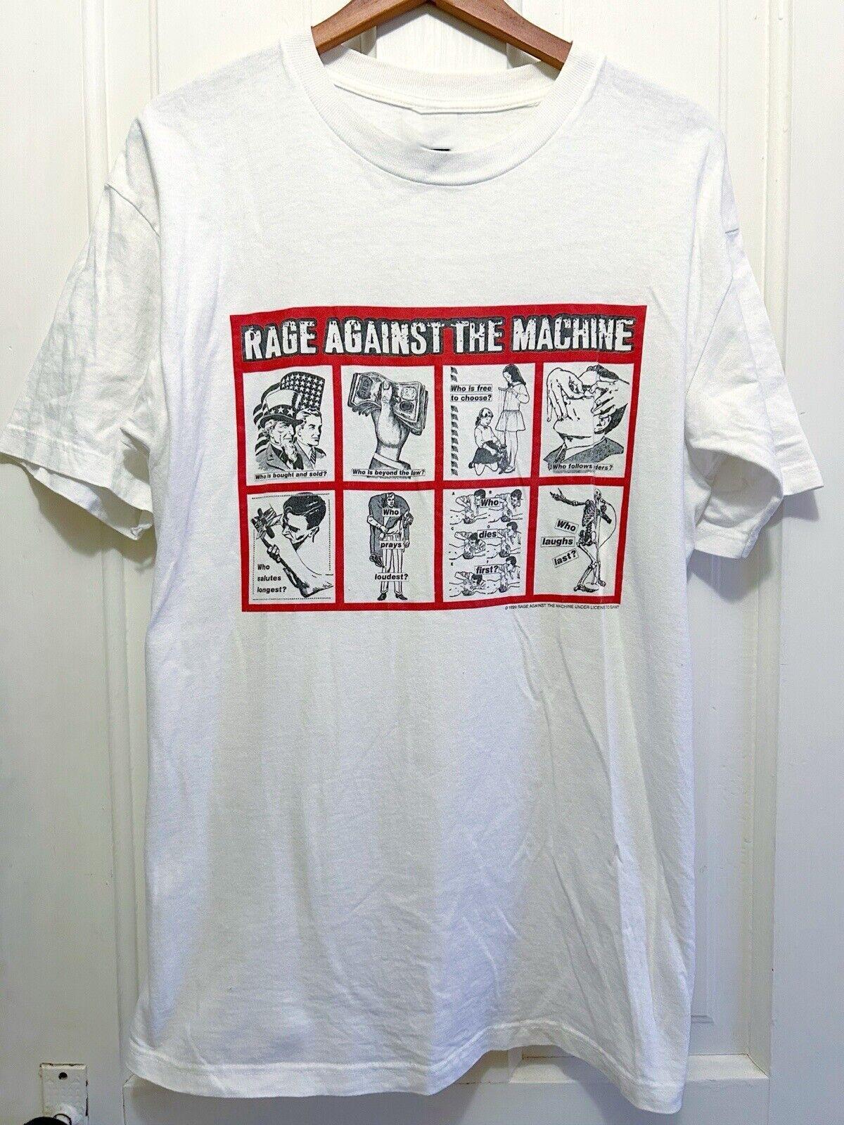Rage Against The Machine RATM Barbara Kruger T Shirt Full Size S-5XL XXXXL
