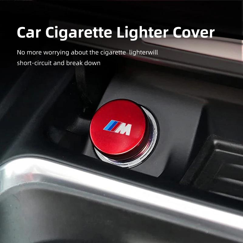 Car Sticker 2025 Hot Car Cigarette Lighter Dust Cover Dustproof Decoration Cap For BMW M M3 M4 M5 X1 X3 X5 X6 X7 E90 E70 F10 F20