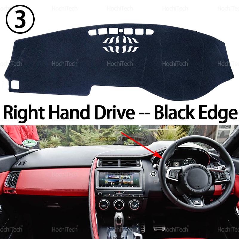Dashboard Cover Avoid Light Anti-Slip Anti-dirty Mat Pad Sunshade Dashmat Protect for Jaguar E-PACE 2017 2018   LHD RHD