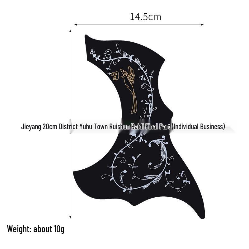 Colorful Painted Pickguard Accessories for 38" 40" 41" Acoustic Guitars