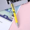 Metal Multi Tool Pen 9-in-1 With LED Light Spirit Level Screwdriver Ruler Ballpoint Pen Capacitive Pen Construction Tools