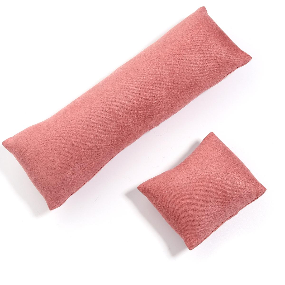 

2pcs/lot Velvet Jewelry Pillow Stand Watch Bracelet Bangle Cushion Holder For Jewelry Photography Display Organizer Pillow