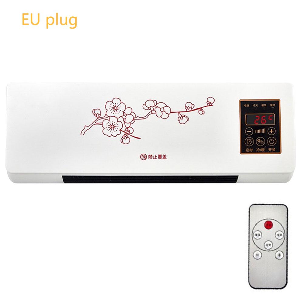 Mini-Kaltklimaanlage, wandmontierter Luftkühler, 1800 W, elektrischer Heizstrahler mit Touchscreen für Schlafsaal/Schlafzimmer/Badezimmer/Küche