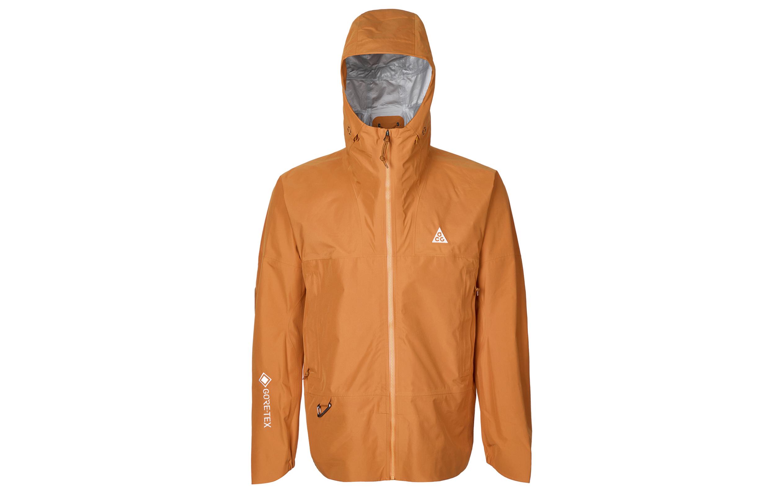 Nike ACG Jackets Men s Orange Hooded Moderate Other DB3559-893 XS