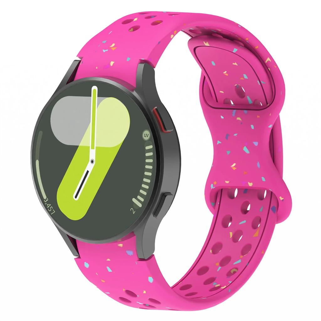 Soft Silicone Strap for Samsung Galaxy Watch 7 6 5 4 40mm 44mm 5Pro 45mm Sport Band for Galaxy Watch6 Classic 47mm 43mm Bracelet