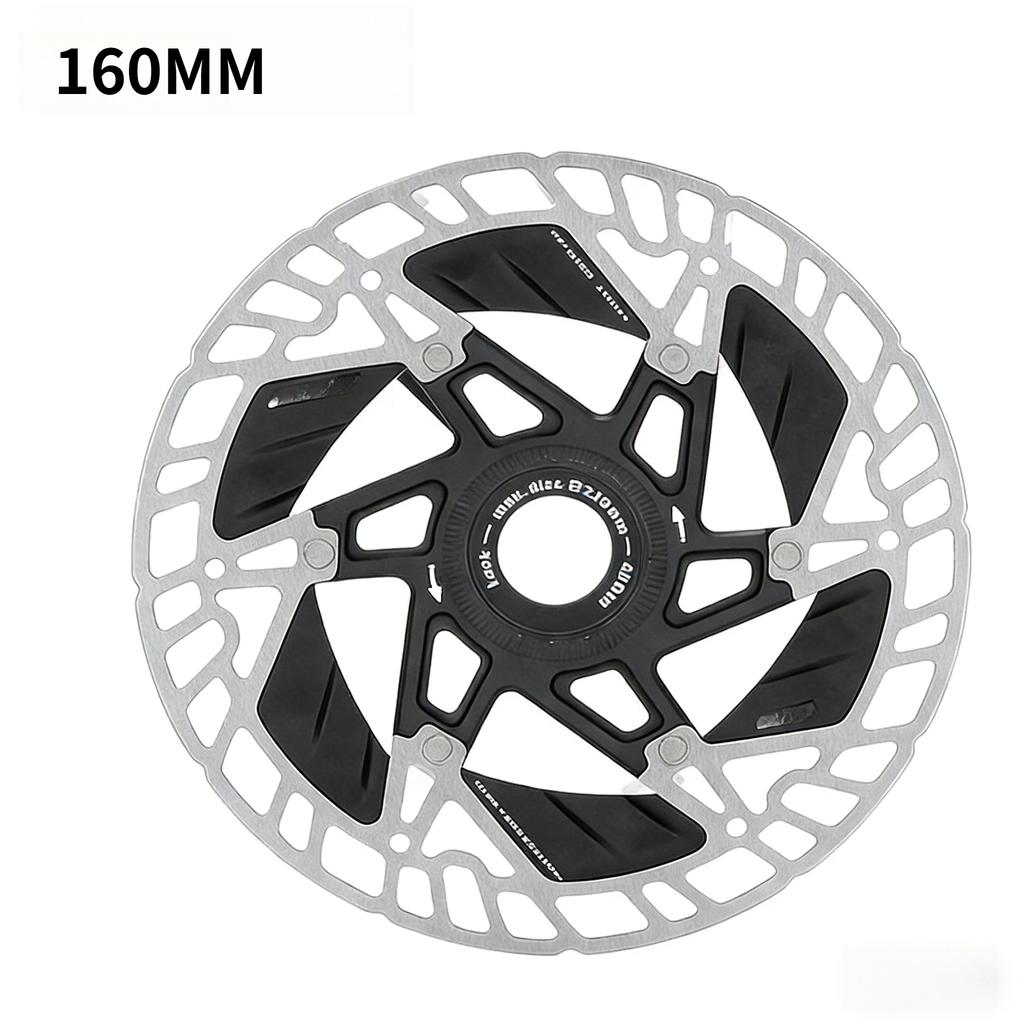 Floating Heat-Dissipating Brake Rotors for Road & Mountain Bikes, 6-Bolt & Center-Lock Discs