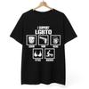Vintage Men's Funny I Support LGBTQ T Shirt Cotton T-shirt 2026 Summer New Women Oversized Streetwear Trendy O-Neck Loose Top
