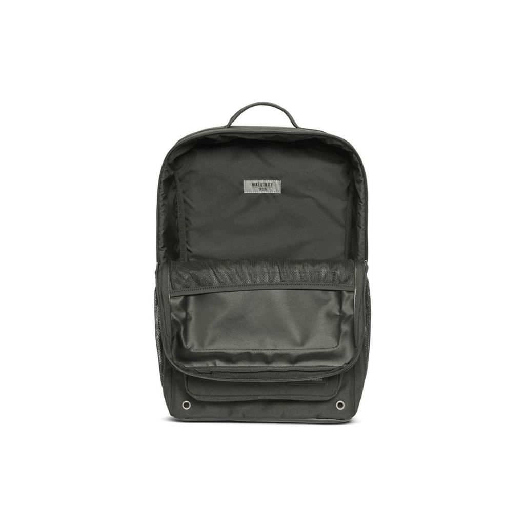 Nike Utility Speed Backpack Sports Zipper Polyester Unisex Backpack Dark-Green CK2668-355