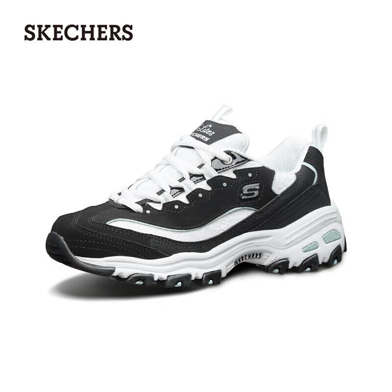 Skechers Women's Shoes, Autumn Thick-Soled Shoes, Versatile Shoes, Soft-Soled Casual Sneakers