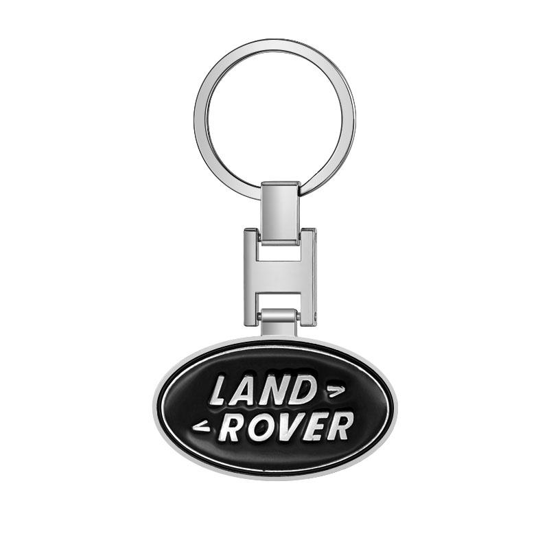 Auto Schlüsselanhänger Auto Emblem Geschenk mit Schlüsselring Autozubehör für Land Rover SVR Emblem Freelander 3 SVR L320 L330 Defender Range Rover Evoque