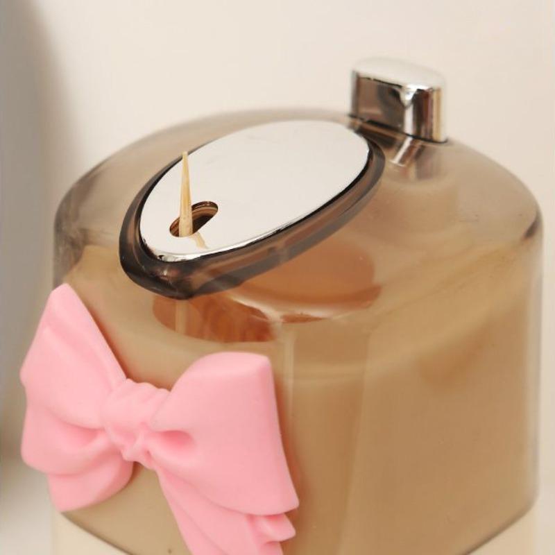 Creative Toothpick Holders Automatic Pop-up Toothpick Storage Organizers Restaurant Toothpick Box Living Room Table Decoration