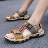2026 Summer New Sports Plus Size Handmade Sandals for Men's Outdoor Leisure Beach Fashion Trend Sandals