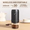 Kitchen Accessories Wireless Portable Electric Coffee Bean Grinder Rechargeable 40 Levels Adjustable Coarseness Grinding Machine
