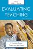 The Evaluating Teaching : A Guide To Current Thinking and Best Practice Book