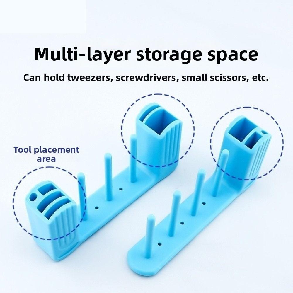 Magnetic Adsorption Magnetic Bobbin Holder Plastic Thread Bobbin Organizer Sewing Machine Tools