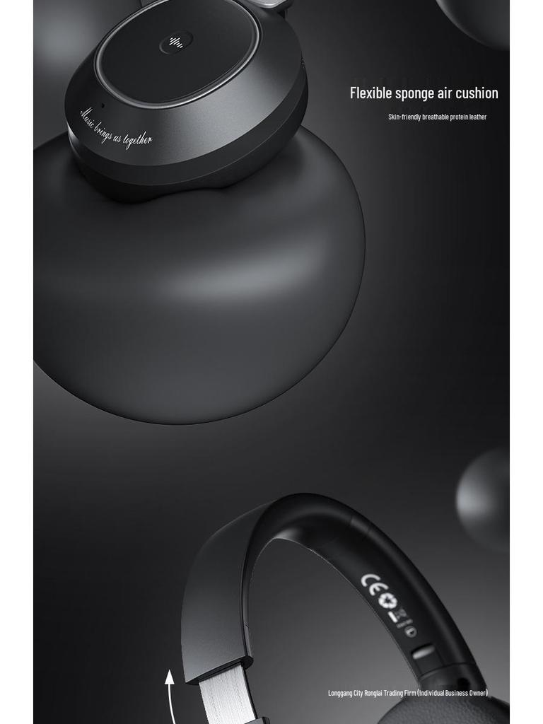 2025 Wireless Bluetooth Over-Ear Headphones with Active Noise Cancellation, Gaming Mics, and Wired Option.