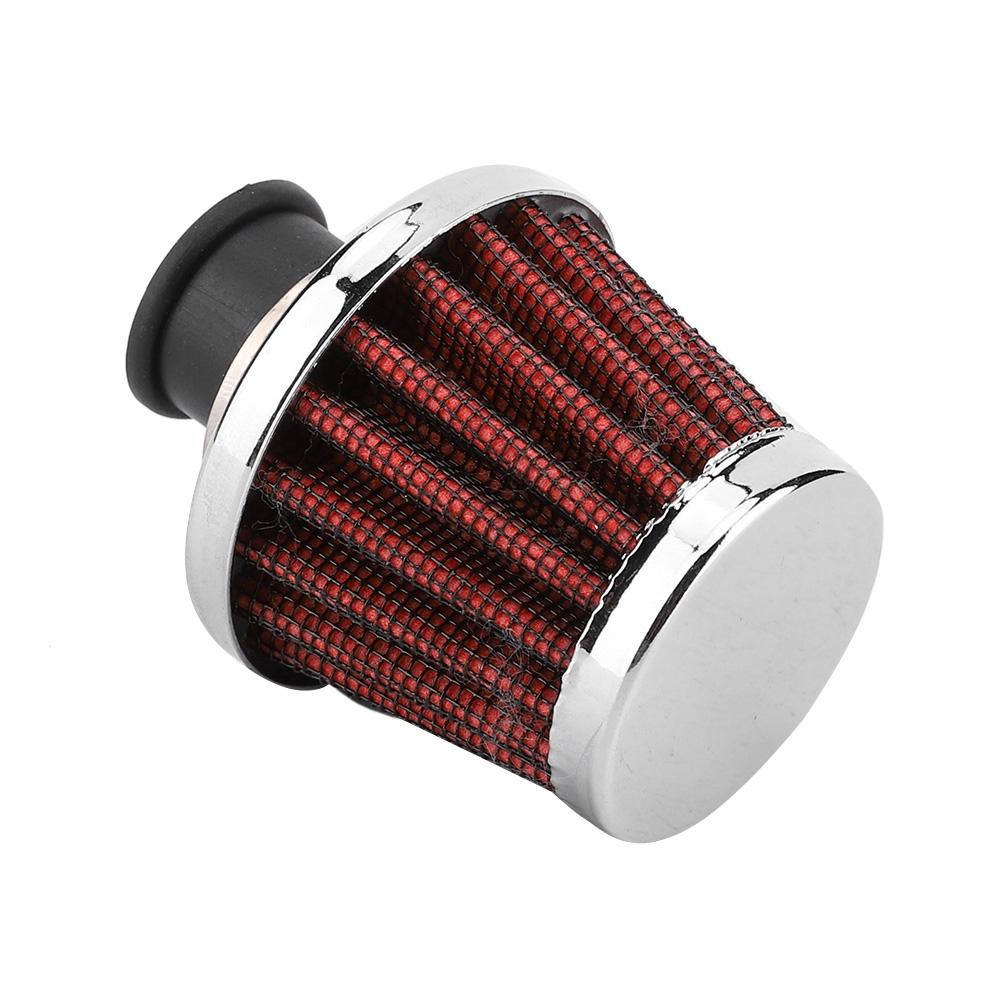 0.5in Universal Mini Air Red Oil Vent Valve Breather Filter Practical Auto Car Accessory