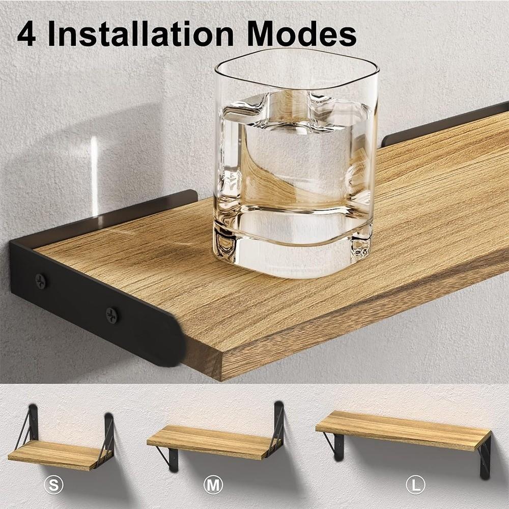 Sturdy Floating Shelves Save Space Floating Shelves for Wall Simple Storage Rack Wall Decor