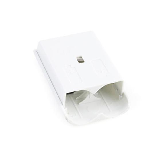 2Pcs AA Battery Plastic Hard Back Cover Case Protector for Xbox 360 Controller