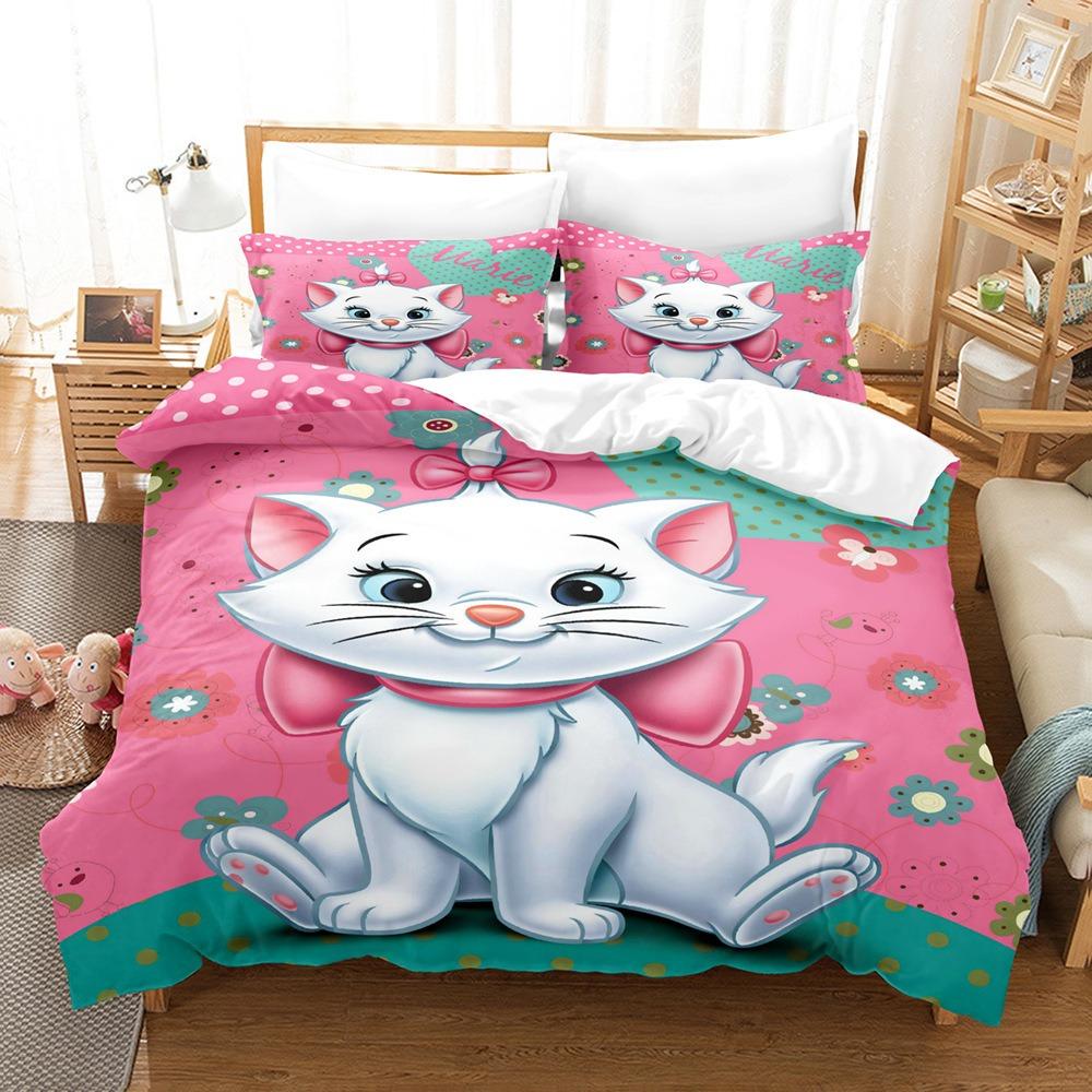 Fashion Technology Printing, 3D Digital Printing, Bedding, Duvet Covers, Pillowcases, Three-piece Sets