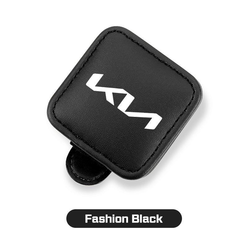 

Leather Car Interior Glasses Clip Sunglasses Holder Accessories For KIA Rio Ceed Cerato K2 K3 K4 k5 k8 Sportage Picanto Optima