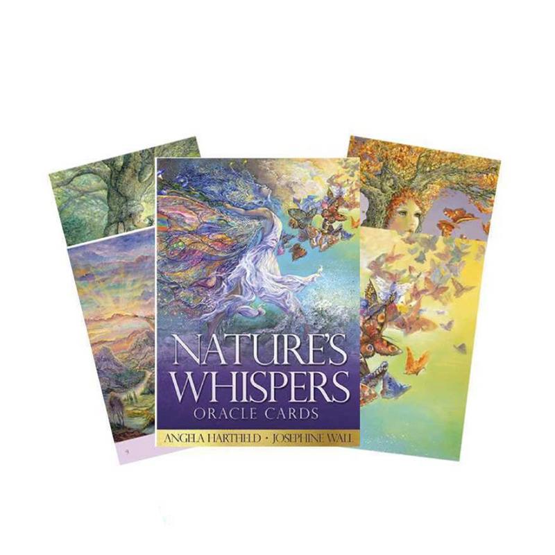 Tarot Cards Nature's Whispers Oracle Cards Board Games Party Supplies for Adult Children