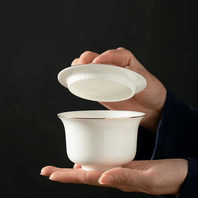 Portable Chinese Ceramic Travel Tea Set