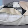 Easter Decorative Pillowcase With A Checked Bunny