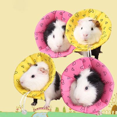 Protective Cone Waterproof Adjustable Polyester Hamster Wound Recovery Collar for Pet
