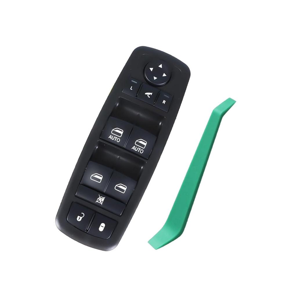 56046826AE Master Power Window Switch Left Driver Side 3+8 Pins Fits for Ram 1500 2500 3500 2016-2018, Ram 1500 Classic 2019-2024, Dodge Journey
