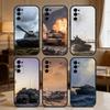 Abrams M1A2 Main Battle Tank Phone Case For Samsung S25,S24,S21,S22,S23,S20,Ultra,S26,Plus,Fe,Note,5G Black Cover