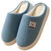 Winter Cotton Slippers for Men and Women: Non-Slip, Thick-Soled Home Slippers for Indoors