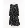 Specchio Long Sleeve Dress Boat Neck 452 544